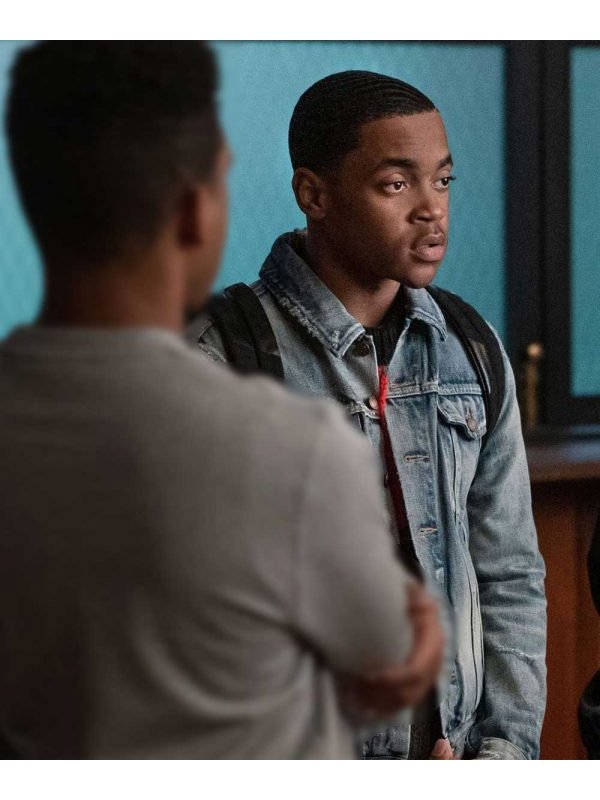 Power Book II Ghost Michael Rainey Jr. Denim Jacket