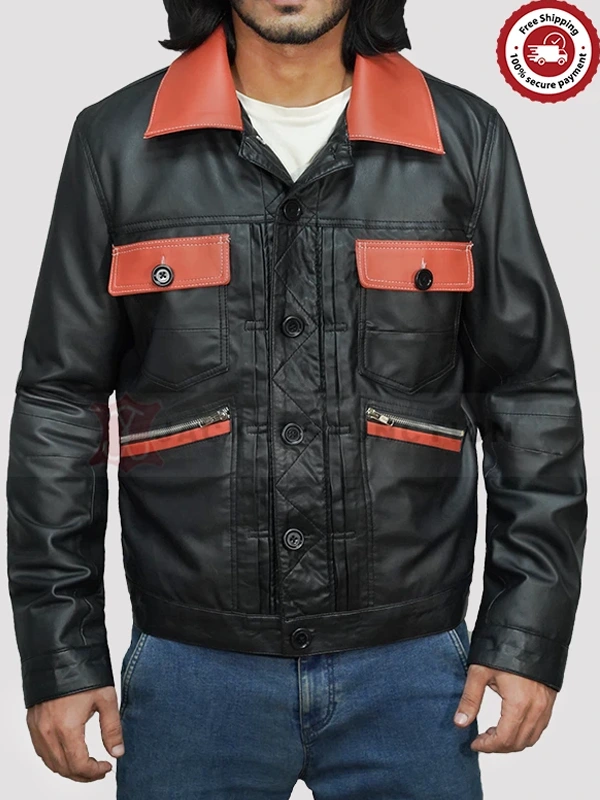 Tariq St Patrick Leather Jacket