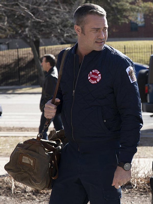 Taylor Kinney Chicago P.D Kelly Severide Bomber Jacket