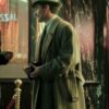 Thomas Wayne Pennyworth Green Trench Coat