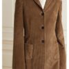 Women's Brown Corduroy Coat