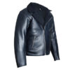 Mens Luxury Leather Shearling Jacket