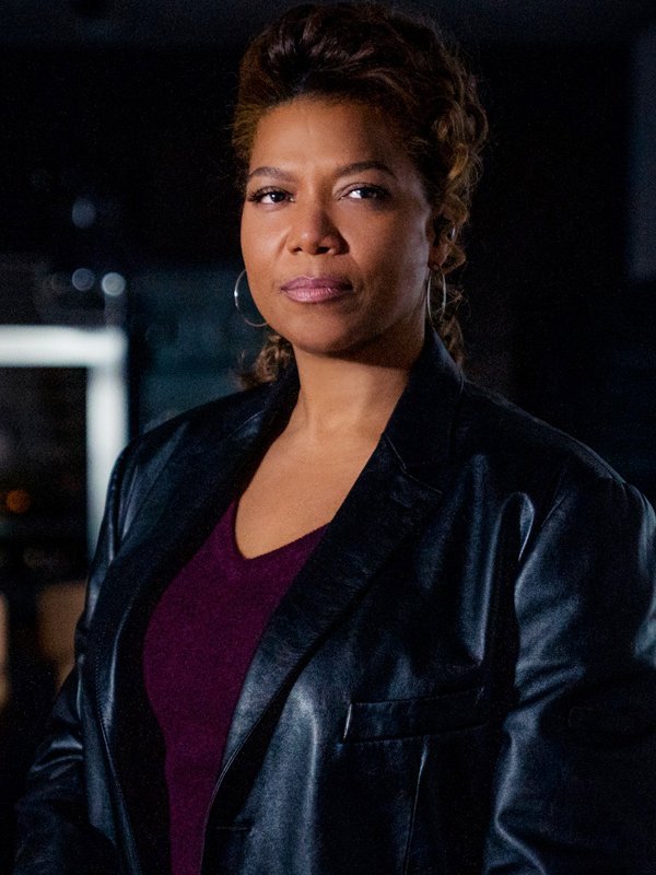 Queen Latifah The Equalizer Robyn McCall Black Leather Long Coat