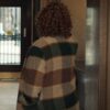 Robyn McCall The Equalizer Queen Latifah Long Wool Checked Coat