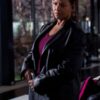 The Equalizer Queen Latifah Black Leather Coat