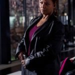 The Equalizer Queen Latifah Black Leather Coat