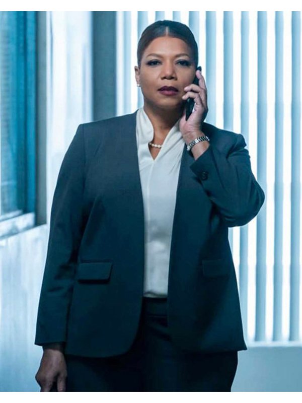 The Equalizer Queen Latifah Blue Blazer