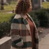 The Equalizer Robyn McCall Checked Coat