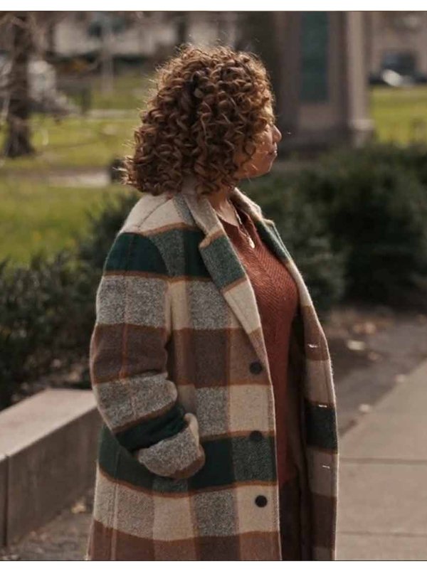 The Equalizer Robyn McCall Checked Coat