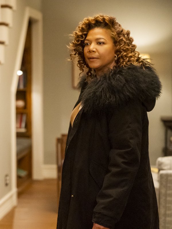 The Equalizer Robyn McCall Fur Collar Coat