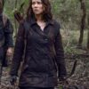 The Walking Dead Maggie Rhee Brown Coat