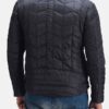 Unique Design Black Quilted Jacket For Mens