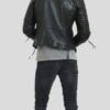 Black Leather Jacket For Mens