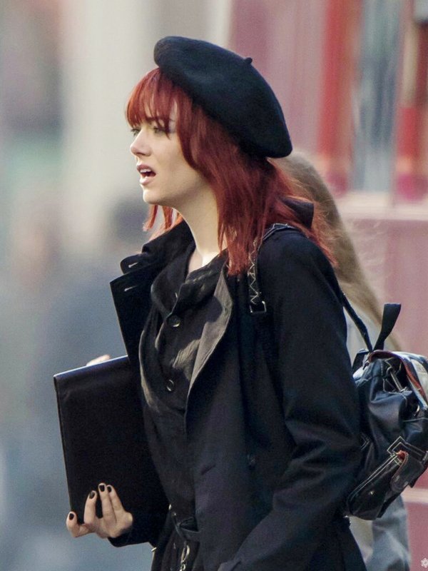 Cruella Emma Stone Black Long Coat