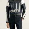 Dunhill Leather Biker Jacket For Mens