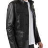 Four Flap Pockets Leather Mens