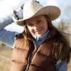 Heartland Amber Marshall Puffer Brown Vest