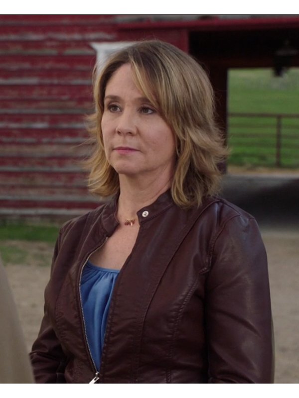 Heartland Megan Follows Leather Jacket