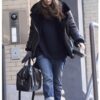 Keira Knightley Aviator B3 Shearling Jacket