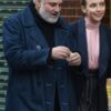 Konstantin Killing Eve Kim Bodnia Blue Denim Coat