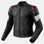 Men's Black Racer Leather Motorcycle Jacket