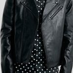 Men's Moto Leather Biker Jacket