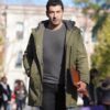 Tv Series Alef Kenan Imirzalioglu Green Hooded Parka Jacket