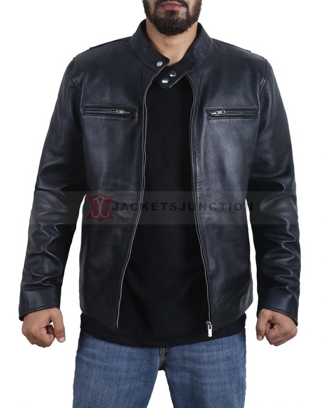 Queen of The South Peter Gadiot Leather Jacket - JacketsJunction