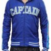 Captain Boomerang Suicide Squad Jai Courtney Blue Varsity Bomber Jacket