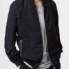 Casual Wear Black Jacket For Mens