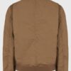 Casual Wear Brown Bomber Jacket For Mens