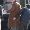 Chris Evans Knives Out Ransom Drysdale Brown Trench Coat