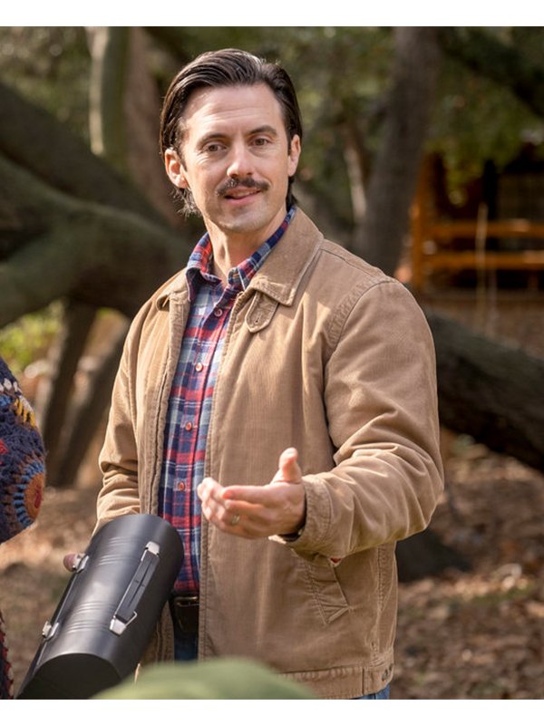 Jack Pearson Tv Series This Is Us S04 Milo Ventimiglia Brown Jacket