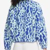 Jenny Boyd Tv Series Legacies Lizzie Saltzman Leopard Blue Sherpa Jacket