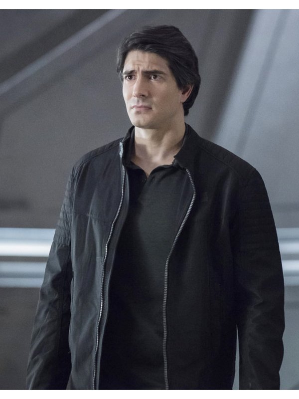 Legends of Tomorrow Brandon Routh Black Cotton Jacket