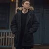 Mare of Easttown Evan Peters Black Parka Jacket