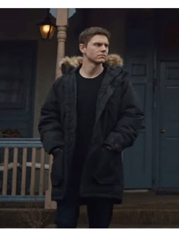 Mare of Easttown Evan Peters Black Parka Jacket