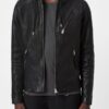 Mens Black Leather Jacket