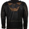 Suicide Squad Joker Black Café Racer Biker Leather Jacket