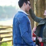 Superman and Lois Clark Kent Denim Jacket