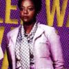 Viola Davis The Suicide Squad Amanda Waller Pink Wool Blazer