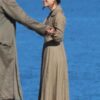 Dakota Johnson Persuasion Long Coat