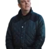 Danny Huston Blue Quilted Jacket