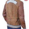 Drake Brown Bomber Varsity Jacket