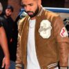 Drake Suede Leather Varsity Jacket