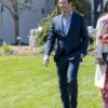 Dylan McDermott Law & Order Organized Crime Richard Wheatley Blue Blazer