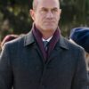 Elliot Stabler Tv Series Law & Order Organized Crime Christopher Meloni Grey Wool Coat