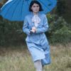 Eve Hewson Tv Series Behind Her Eyes Adele Blue Long Coat