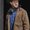 Ian Bohen Tv Series Yellowstone S03 Ryan Brown Cotton Jacket