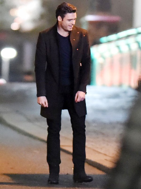 Ikaris Eternals Richard Madden Black Coat